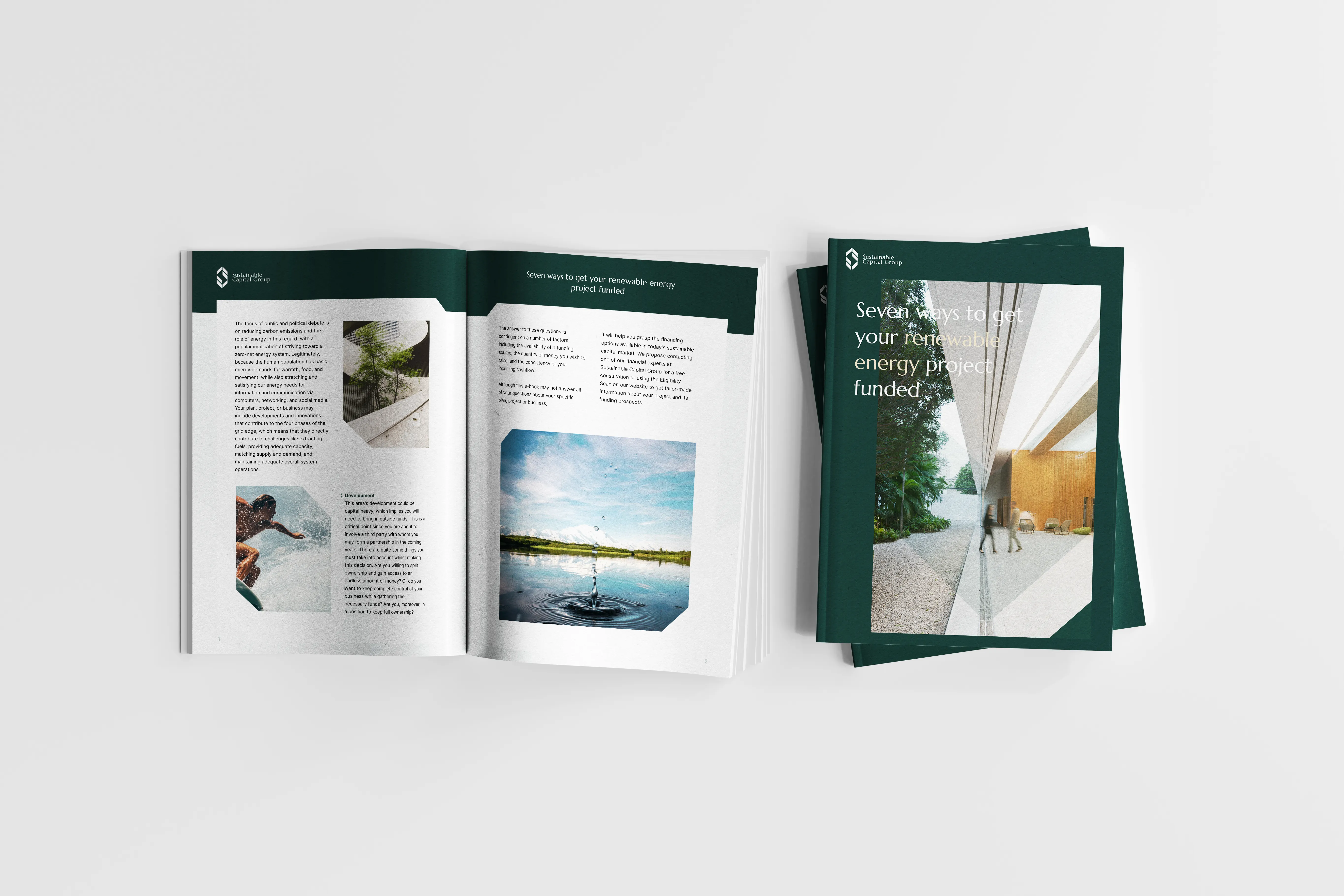 Sustainable Capital Group white paper report design