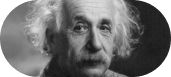 Albert Einstein portrait illustration